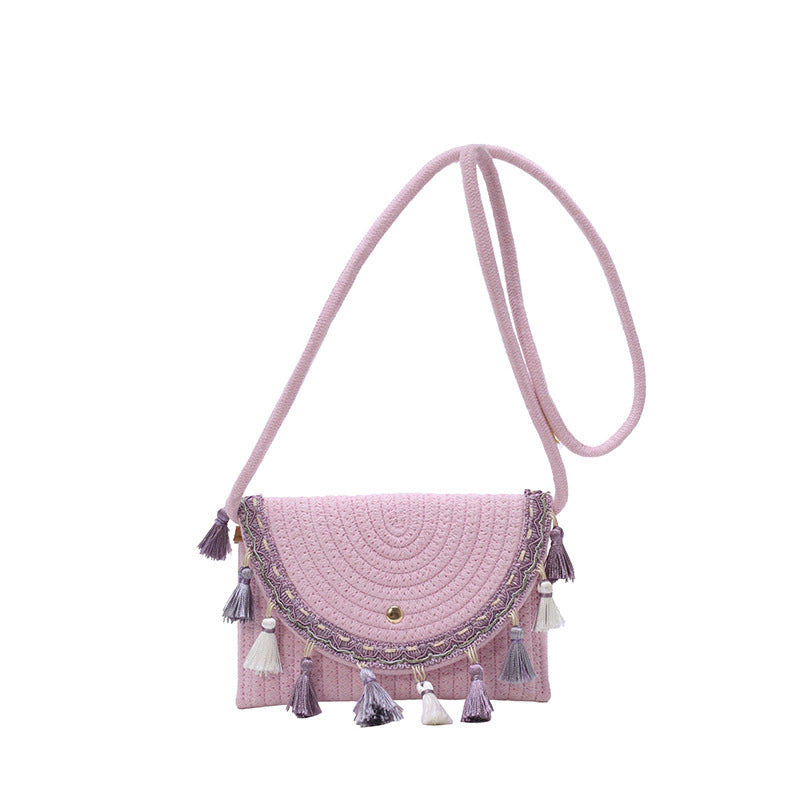 Bohemian Fringed Bag Shoulder Messenger Bag