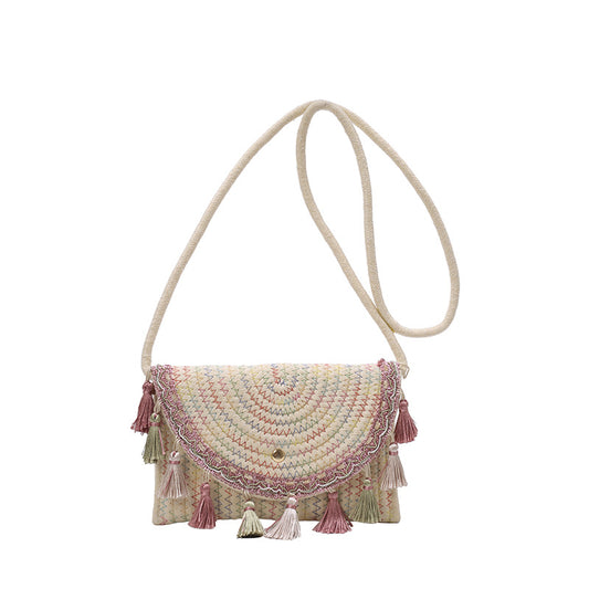Bohemian Fringed Bag Shoulder Messenger Bag