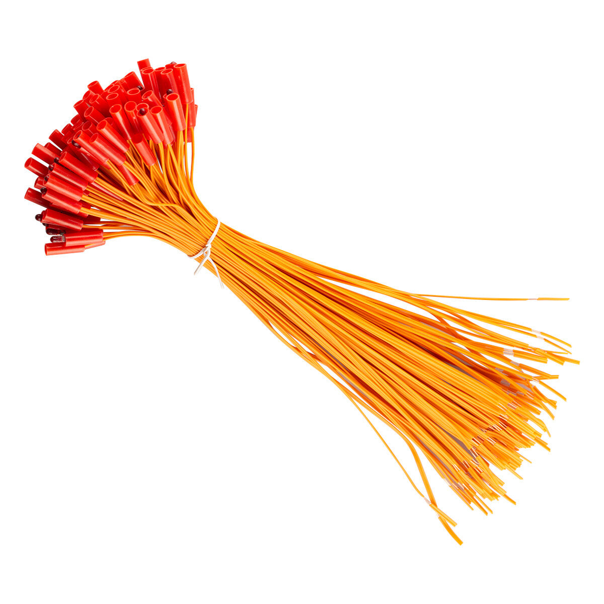 100pcs/Lot 11.81" Copper Remote Firework Firing System Connect Wire Orange Line