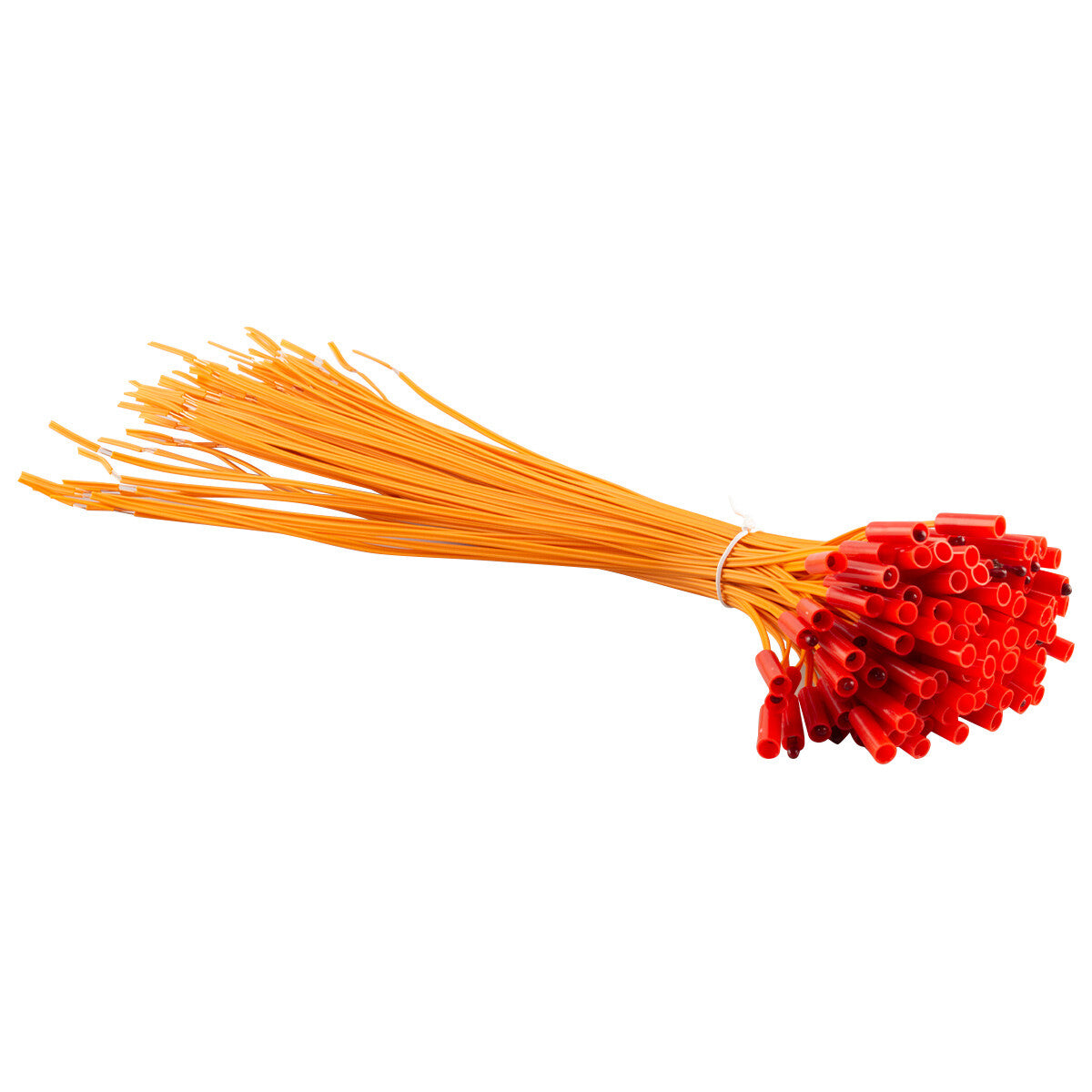 100pcs/Lot 11.81" Copper Remote Firework Firing System Connect Wire Orange Line